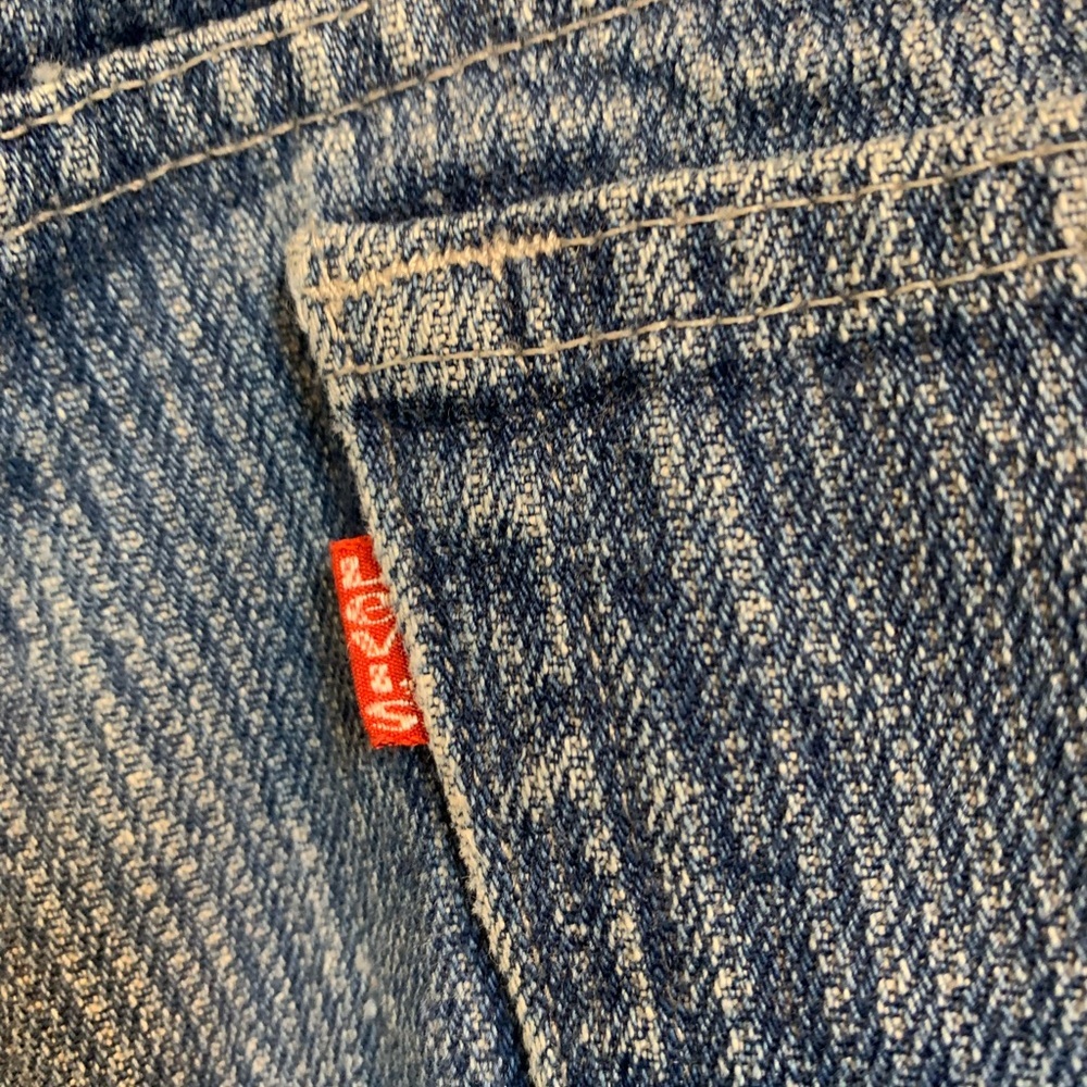 Vintage Levi’s Striped Button Fly USA Size 30 x 32​ - Picture 3 of 10